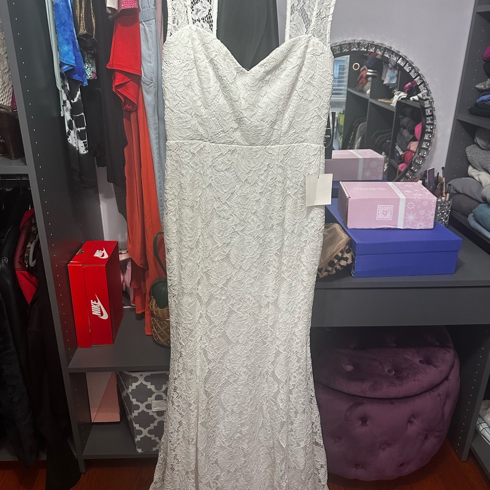 Lulus wedding dress